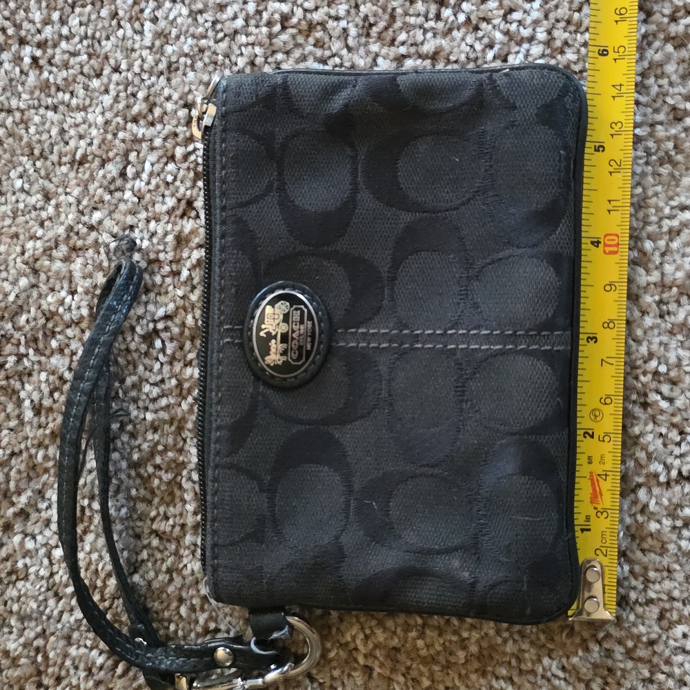 Coach Signature Wristlet